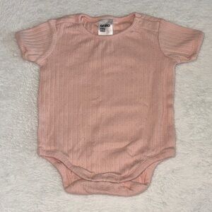 (3 for $10) ANKO Pink Baby onesie Bodysuit 100% cotton 3-6 months